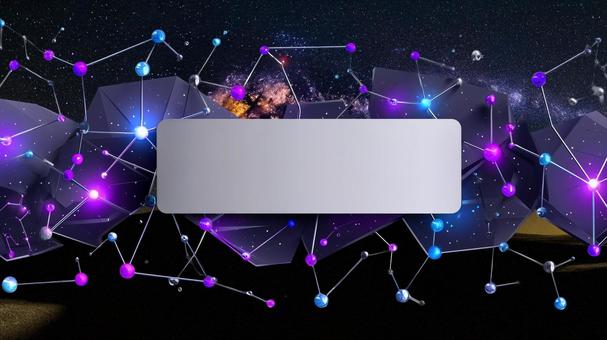 宇宙バックのパネル 宇宙バックのパネルの写真