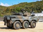 訓練展示中の陸上自衛隊 87式偵察警戒車 陸上自衛隊,自衛隊,ミリタリーの写真素材