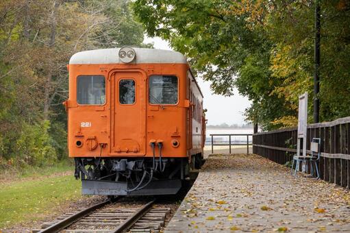 静態保存されている国鉄キハ22系車両 静態保存,国鉄,キハ22系の写真素材