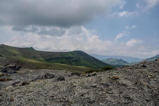 阿蘇山火口周辺 阿蘇山火口周辺の写真