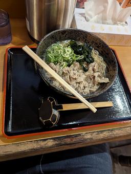 肉うどん うどん,麺類,食物の写真素材