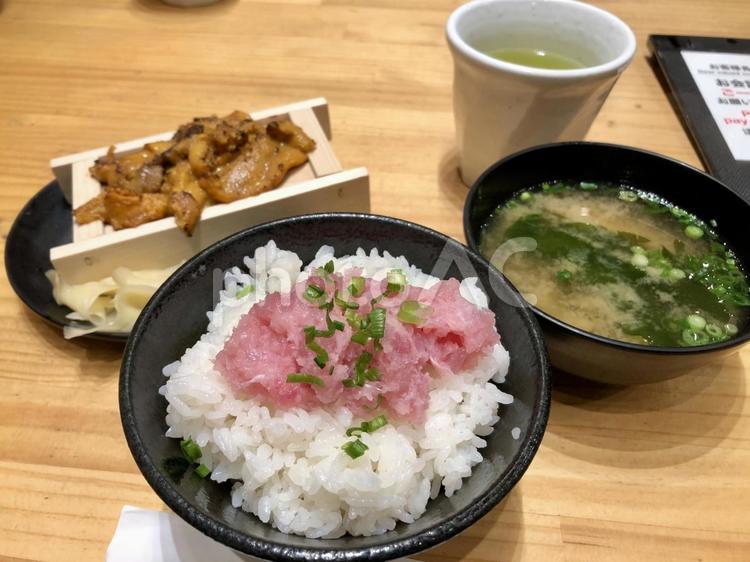 ネギトロ丼　築地 ネギトロ丼,海鮮丼,築地の写真素材