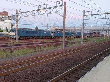 稲沢駅で見れる機関車 稲沢駅で見れる機関車の写真
