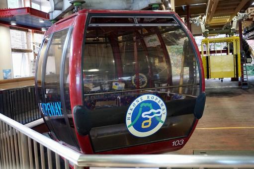 箱根のロープウェイ 箱根,ロープウェイ,hakoneの写真素材