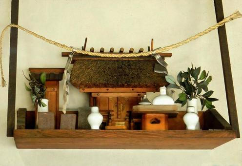 【風景写真】神棚 【風景写真】神棚 神棚,社,神具の写真素材