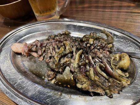 もも焼き骨付きの写真