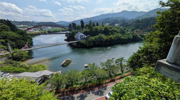 柳津虚空蔵尊 柳津虚空蔵尊 柳津,風景,福島県の写真素材