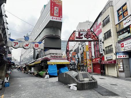 アメ横 商店街付近 上野 アメ横 商店街付近 上野 アメ横商店街付近,アメ横,台東区上野の写真素材