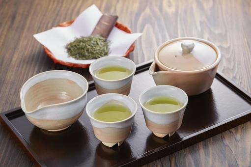 宝瓶と玉露 宝瓶と玉露 玉露,宝瓶,茶器の写真素材