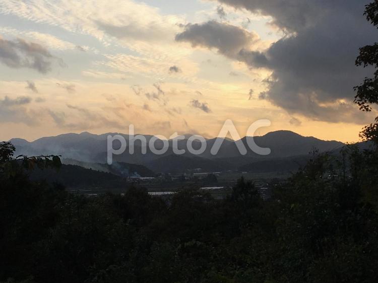 雨雲の移動 風景,自然,雲の写真素材