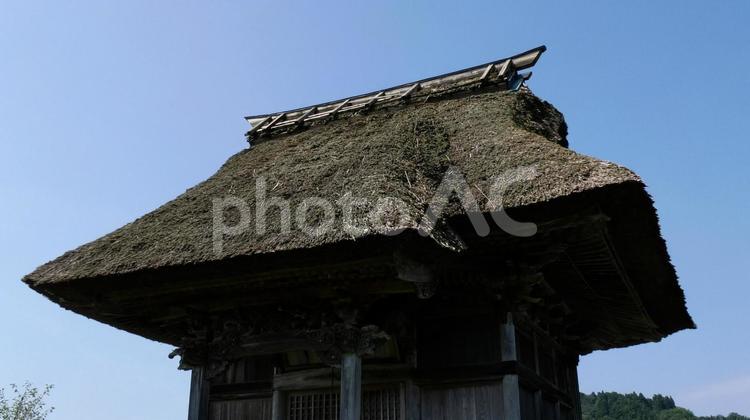 長岡市指定文化財　相野原観音堂 寺,美しい,寺院の写真素材