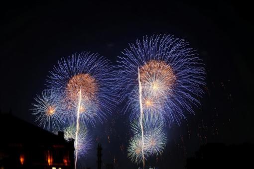 打上花火 打上花火の写真
