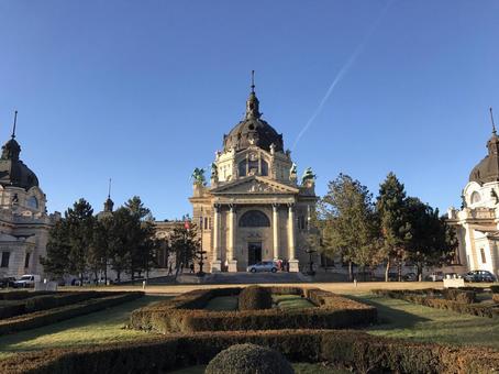 ヨーロッパ建築 ヨーロッパ建築 ヨーロッパ,建築,公園の写真素材
