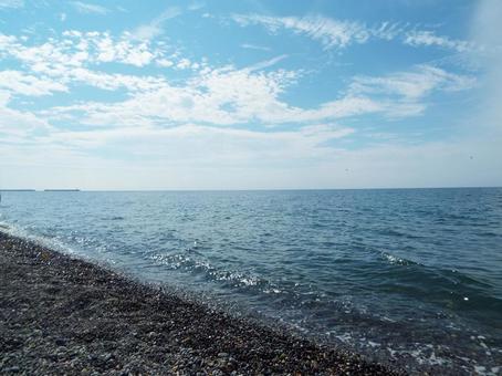 夏のキラキラな海と青空☺ 夏のキラキラな海と青空☺の写真