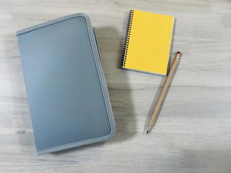 File, notebook and pencil, JPG File, notebook and pencil, JPG