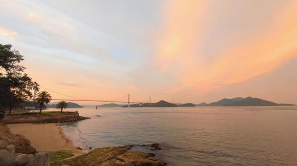 しまなみ海道-95 しまなみ海道-95 しまなみ海道,今治市,糸山公園の写真素材