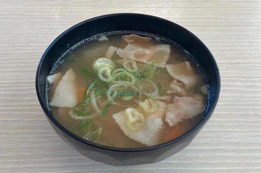 豚汁 豚汁の写真
