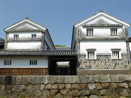Photo, kurashiki meishi area, history of the building, beauty sightseeing area, 