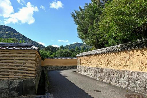 山口・萩市 平安古 鍵曲 鍵曲,平安古,萩の写真素材