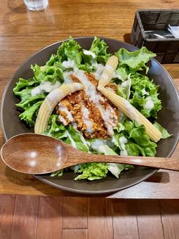 野菜とタコミートのヘルシーなタコライス タコライス,サラダボウル,グルメの写真素材