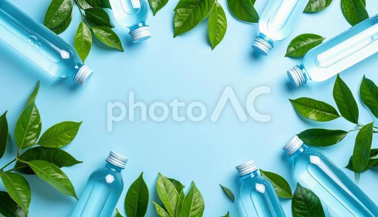 余白が語る潤いのメッセージ 潤い,清涼感,爽快の写真素材