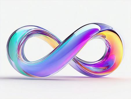 永遠を象徴する美しいオブジェの写真