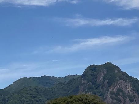 青空と山 青空と山 山,空,雲の写真素材