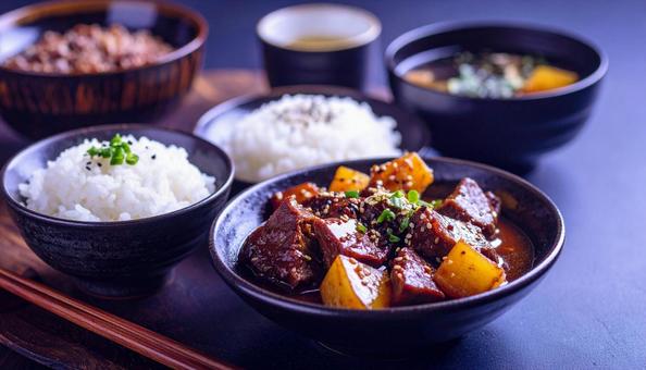 晩ご飯 肉じゃが 晩ご飯 肉じゃがの写真