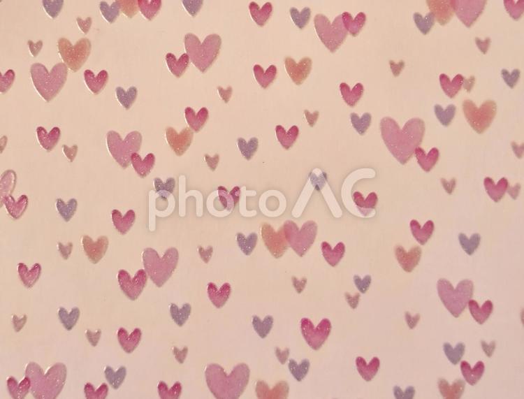 たくさんのハート　背景素材　02 ハート,たくさん,背景の写真素材