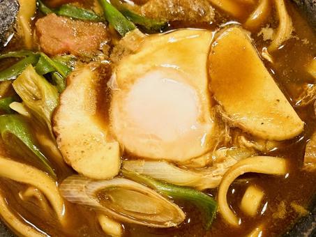 名古屋味噌煮込みうどん 味噌煮込みうどん,名古屋,愛知県の写真素材