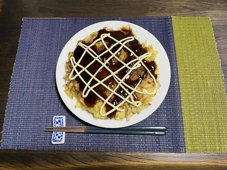 お好み焼き お好み焼きの写真