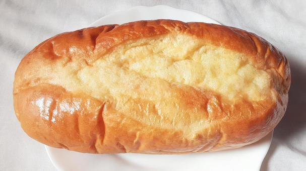 砂糖ミルク菓子パン・1 菓子パン,パン,食事の写真素材