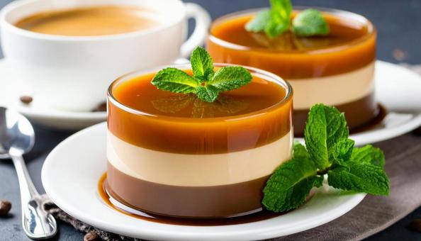 コーヒーゼリー コーヒーゼリーの写真