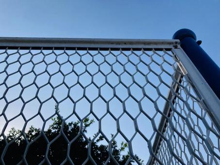 砂場の白いフェンス 砂場,白い,フェンスの写真素材