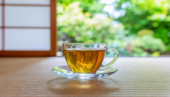 麦茶 麦茶の写真