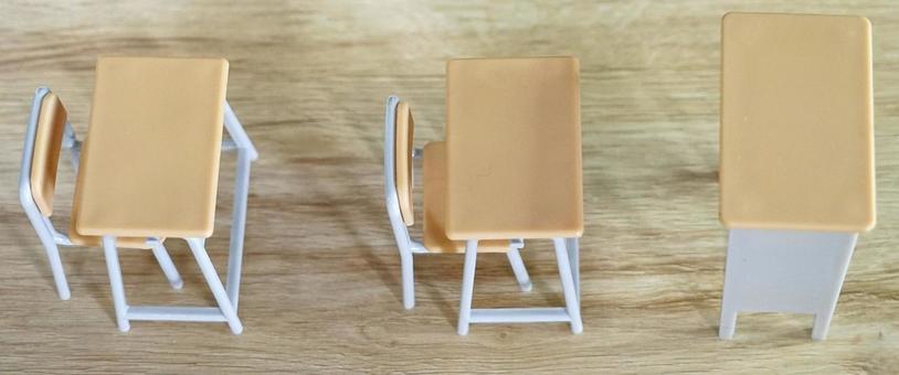 教室のイメージ(俯瞰) 教室のイメージ(俯瞰) 教室,学校,机の写真素材