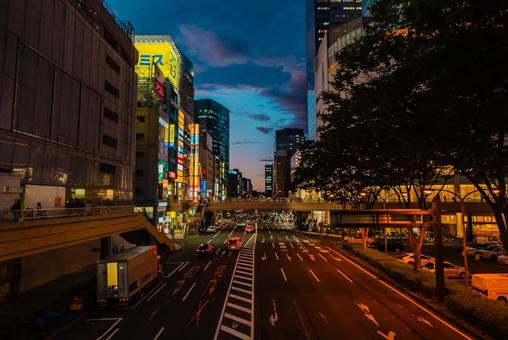 【宮城】仙台駅周辺の街並み 【宮城】仙台駅周辺の街並み 仙台駅,仙台,宮城の写真素材