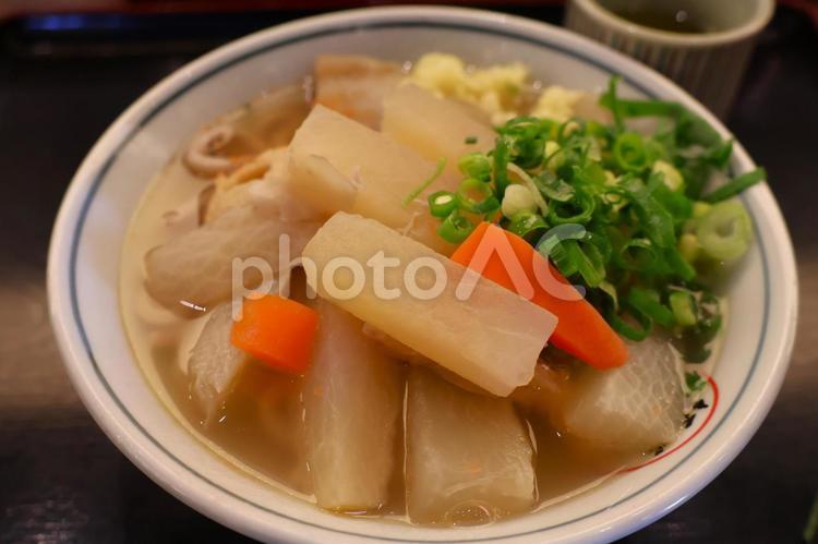 さぬきうどんのしっぽくうどん 背景,さぬきうどん,さぬきの写真素材