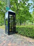 越前陶芸村 公衆電話 公衆電話,電話ボックス,電話の写真素材