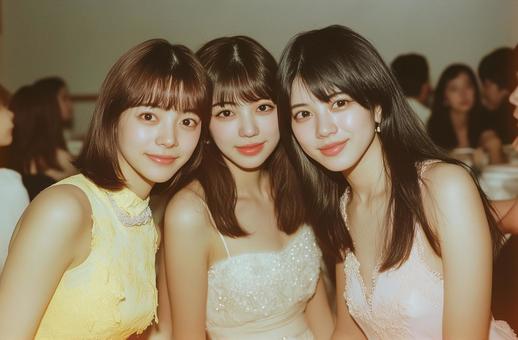 3人の友達の写真エモい 3人の友達の写真エモいの写真
