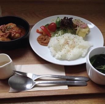 Photo, lunch, cafe, delicious, 