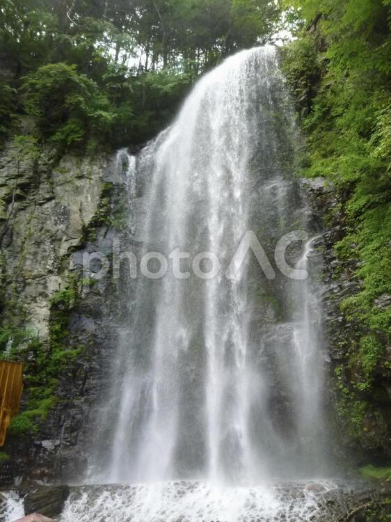 木曽御嶽山清滝 木曽,御嶽山,清滝の写真素材