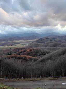 広尾の山 自然,広尾,高台の写真素材