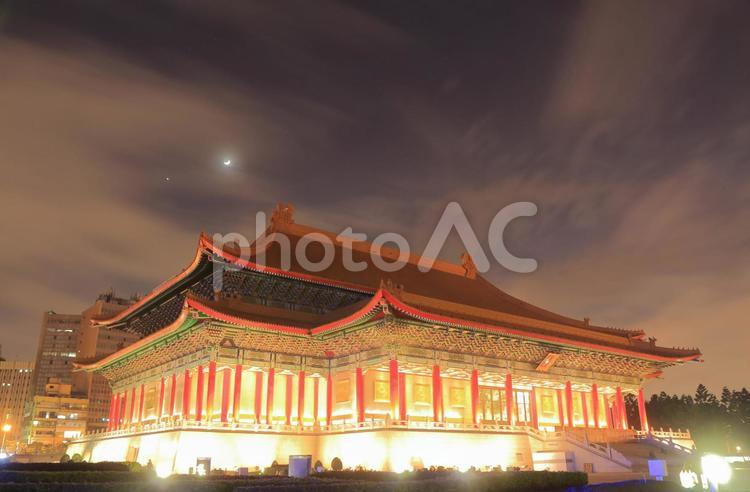 台湾　台北の國家戲劇院　シアターホール 台北,台湾,劇場の写真素材