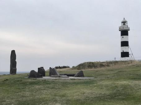 入道埼灯台2 入道埼,灯台,男鹿半島の写真素材