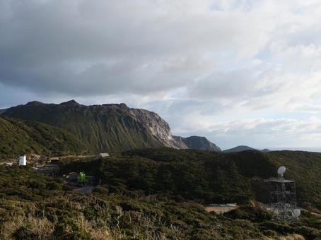 神津島の天上山 神津島の天上山の写真