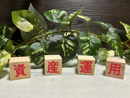 資産運用 資産運用 資産,運用,文字の写真素材