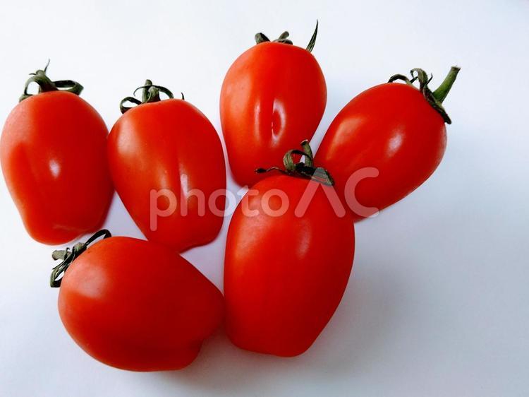 ストロベリートマト③　熊本産 トマト,とまと,tomatoの写真素材
