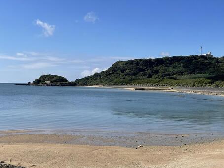 沖縄　南城市玉城の海岸 沖縄,南城市,ビーチの写真素材