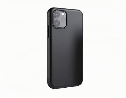 ケース付きスマートフォン_背景透過 ケース付きスマートフォン_背景透過の写真